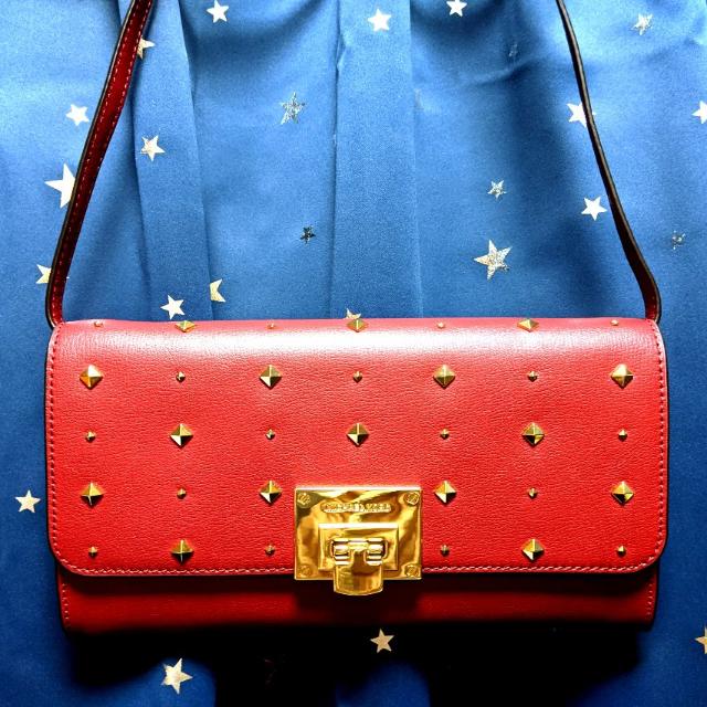 マイケルコース 新品 7万弱 赤 レッド 2way ショルダー バッグ < ブランド マイケルコース 新品 7万弱 赤 レッド 2way ショルダー バッグ < ブランドの