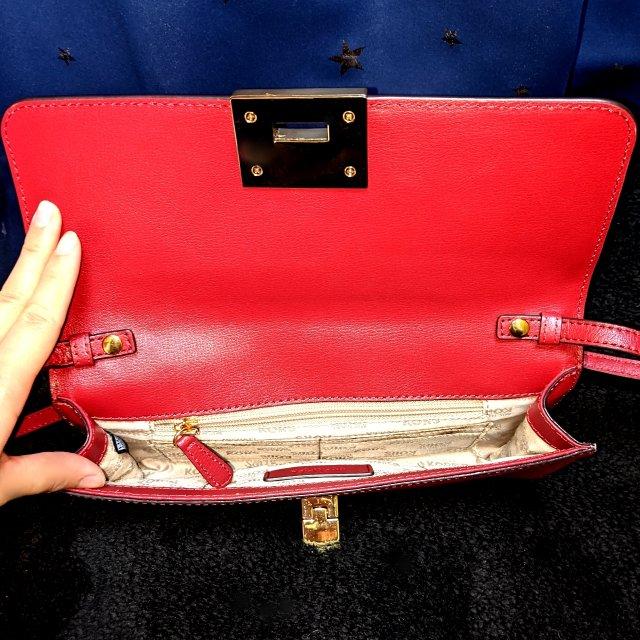 マイケルコース 新品 7万弱 赤 レッド 2way ショルダー バッグ < ブランド マイケルコース 新品 7万弱 赤 レッド 2way ショルダー バッグ < ブランドの