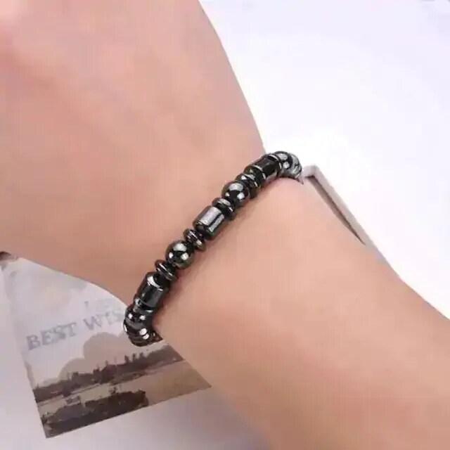 再入荷★ベストセラー 磁気ブレスレット ブラック < 男性アクセサリー/時計  再入荷★ベストセラー 磁気ブレスレット ブラック < 男性アクセサリー/時計の
