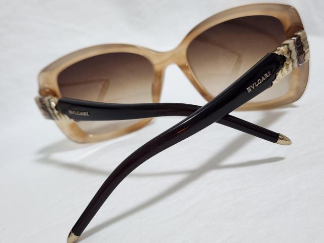正規レア ブルガリ セルペンティ ロゴ ラグジュアリースネーク ジュエリーサングラス 茶黒 メタルコンビ スネーク可動装飾 付属有 < ブランド  正規レア ブルガリ セルペンティ ロゴ ラグジュアリースネーク ジュエリーサングラス 茶黒 メタルコンビ スネーク可動装飾 付属有 < ブランドの