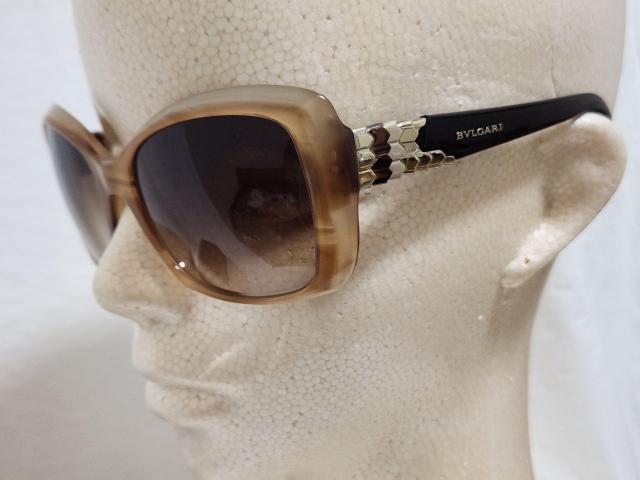 正規レア ブルガリ セルペンティ ロゴ ラグジュアリースネーク ジュエリーサングラス 茶黒 メタルコンビ スネーク可動装飾 付属有 < ブランド  正規レア ブルガリ セルペンティ ロゴ ラグジュアリースネーク ジュエリーサングラス 茶黒 メタルコンビ スネーク可動装飾 付属有 < ブランドの
