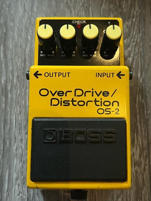 Boss os-2 OverDrive/Distortion {X I[o[hCu fBXg[V 