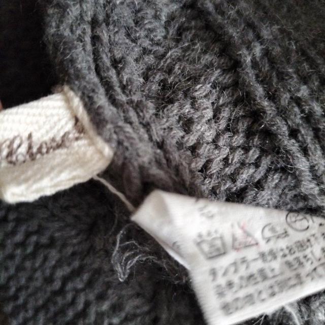 グレー ロングカーディガン ワンピース リブ  ニット < 女性ファッション  グレー ロングカーディガン ワンピース リブ  ニット < 女性ファッションの