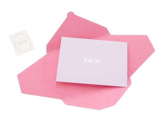 クリスチャンディオール クリアステッカー 楕円形 ラッピング 封筒&メッセージカード付き DIOR【正規品】 < ブランド クリスチャンディオール クリアステッカー 楕円形 ラッピング 封筒&メッセージカード付き DIOR【正規品】 < ブランドの