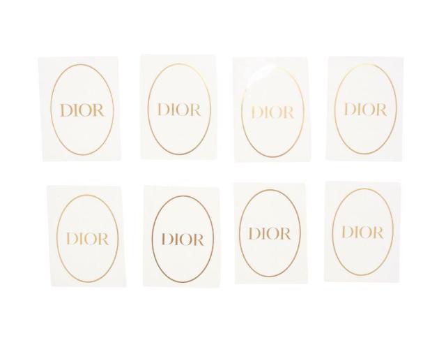 クリスチャンディオール クリアステッカー 楕円形 ラッピング 封筒&メッセージカード付き DIOR【正規品】 < ブランド クリスチャンディオール クリアステッカー 楕円形 ラッピング 封筒&メッセージカード付き DIOR【正規品】 < ブランドの