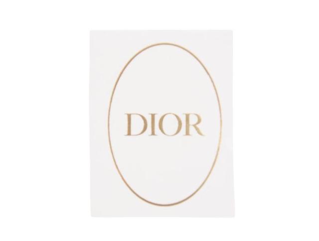 クリスチャンディオール クリアステッカー 楕円形 ラッピング 封筒&メッセージカード付き DIOR【正規品】 < ブランド クリスチャンディオール クリアステッカー 楕円形 ラッピング 封筒&メッセージカード付き DIOR【正規品】 < ブランドの