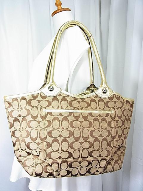 500~X^Ki Ǖi COACH R[` g[gobO 14385@x[W@S[h