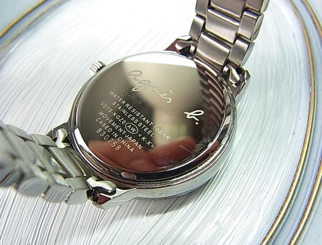 ★正規品 アニエスベー 腕時計 レディース VD75-KGZ0 < ブランド ★正規品 アニエスベー 腕時計 レディース VD75-KGZ0 < ブランドの