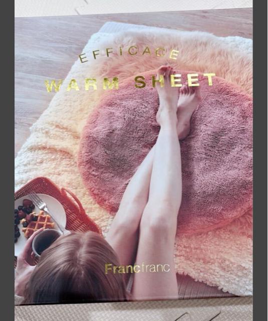 Francfranc WARM SHEET�}���`�q�[�^�[����d�C�ѕz 65cm �􂦂�J�o�[�^�C�}�[ �� �u�����h�� 