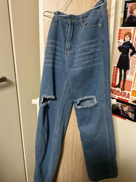 ジーンズ レディースM ダメージデザイン < 女性ファッション ジーンズ レディースM ダメージデザイン < 女性ファッションの