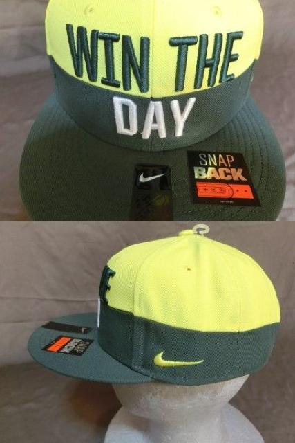ナイキ製 オレゴン大学ダックス【WIN THE DAY】【O】ロゴ刺繍CAP < レジャー/スポーツ  ナイキ製 オレゴン大学ダックス【WIN THE DAY】【O】ロゴ刺繍CAP < レジャー/スポーツの