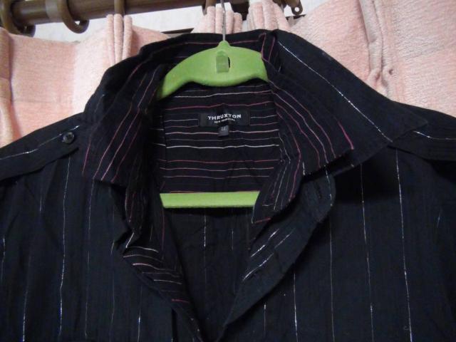 THRUXTONの半袖の立嶋のドレスシャツ(XL)!。 < 男性ファッション THRUXTONの半袖の立嶋のドレスシャツ(XL)!。 < 男性ファッションの