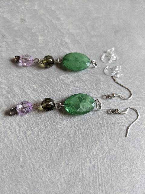 ピアス ノンホールピアス 手作りハンドメイド まとめ買い歓迎 < 女性ファッション  ピアス ノンホールピアス 手作りハンドメイド まとめ買い歓迎 < 女性ファッションの