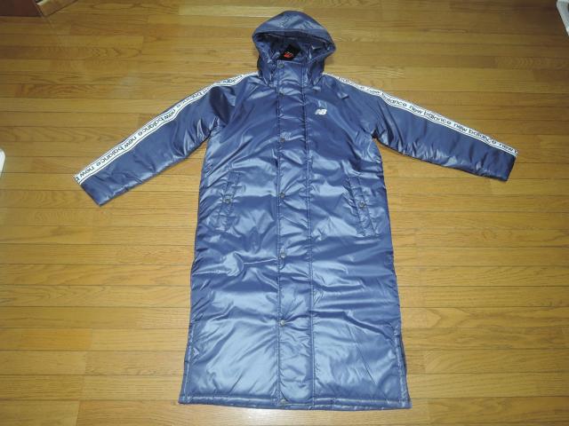 新品 New Balance ニューバランス NBT.C.パデッド ロングコート M 紺 ベンチコート サッカー スポーツ観戦 < ブランド  新品 New Balance ニューバランス NBT.C.パデッド ロングコート M 紺 ベンチコート サッカー スポーツ観戦 < ブランドの