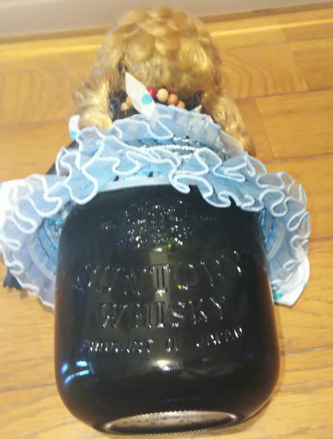 昭和レトロサントリーウイスキーボトル人形ドールクロンボビンテージ