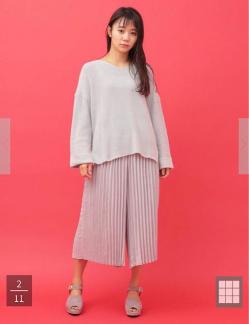 新品 E hyphen world gallery バックテープVラインプルオーバー ニット フリーサイズ < ブランド  新品 E hyphen world gallery バックテープVラインプルオーバー ニット フリーサイズ < ブランドの