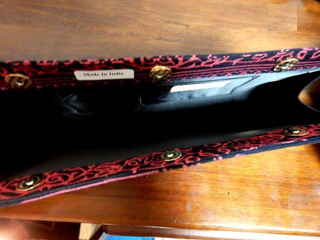 ◆インド バッグ セカンドバッグ クラッチバッグ 未使用中古品 < 女性ファッション  ◆インド バッグ セカンドバッグ クラッチバッグ 未使用中古品 < 女性ファッションの