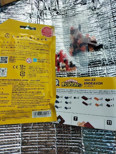 ナノブロック 僕のヒーローアカデミア エンデバー 未使用 < アニメ/コミック/キャラクター  ナノブロック 僕のヒーローアカデミア エンデバー 未使用 < アニメ/コミック/キャラクターの