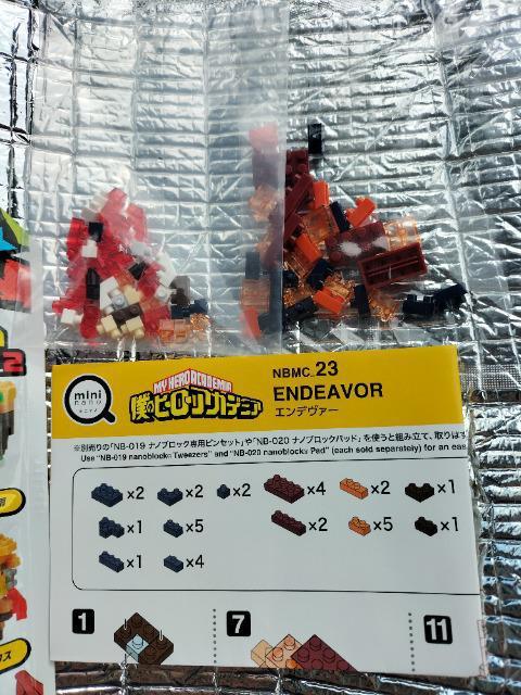 ナノブロック 僕のヒーローアカデミア エンデバー 未使用 < アニメ/コミック/キャラクター  ナノブロック 僕のヒーローアカデミア エンデバー 未使用 < アニメ/コミック/キャラクターの