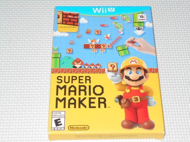 Wii U★SUPER MARIO MAKER スリーブケース付 冊子付 海外版 < ゲーム本体/ソフト  Wii U★SUPER MARIO MAKER スリーブケース付 冊子付 海外版  < ゲーム本体/ソフトの