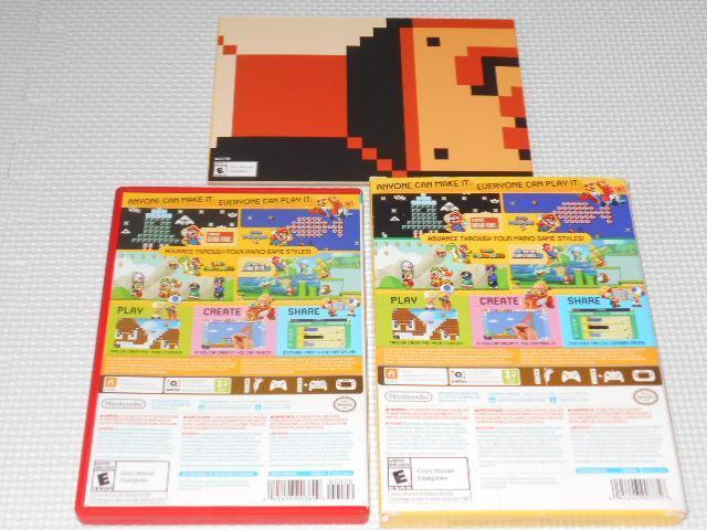 Wii U★SUPER MARIO MAKER スリーブケース付 冊子付 海外版 < ゲーム本体/ソフト  Wii U★SUPER MARIO MAKER スリーブケース付 冊子付 海外版 < ゲーム本体/ソフトの