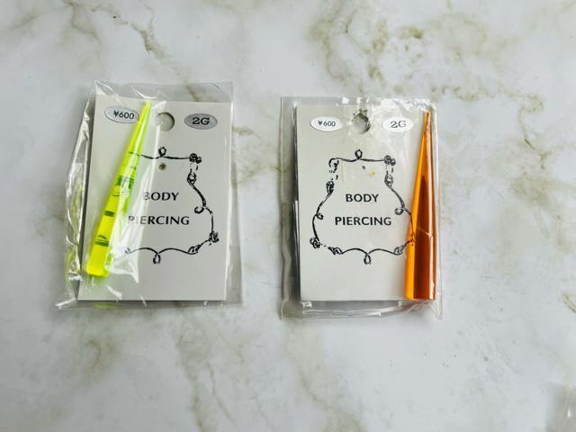 b258 アクリルボディーピアス拡張器 2点2G男女兼用 < 女性アクセサリー/時計 b258 アクリルボディーピアス拡張器 2点2G男女兼用 < 女性アクセサリー/時計の