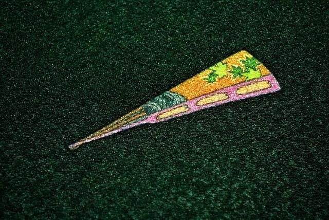 【最高級】新品同様 暈し染め 金彩 手描き 源氏物語扇面絵図 付下げ 身丈166.5cm 裄丈64.5cm T3529 < 女性ファッション  【最高級】新品同様 暈し染め 金彩 手描き 源氏物語扇面絵図 付下げ 身丈166.5cm 裄丈64.5cm T3529 < 女性ファッションの