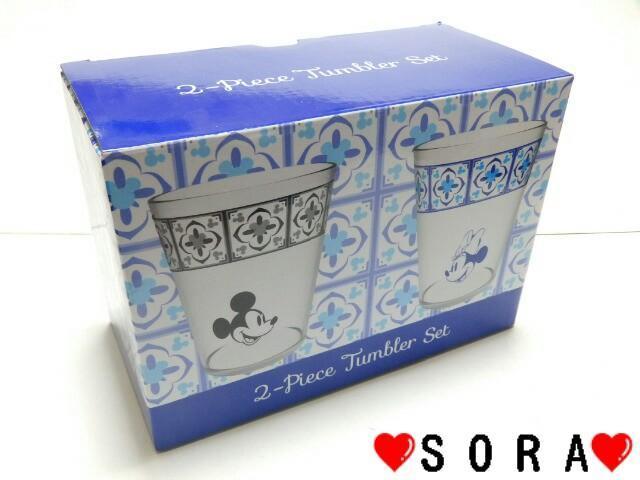 【ディズニーストア購入】2025年♪ミッキー&ミニー タイル柄 ペア コップ 2個セット < アニメ/コミック/キャラクター  【ディズニーストア購入】2025年♪ミッキー&ミニー タイル柄 ペア コップ 2個セット < アニメ/コミック/キャラクターの