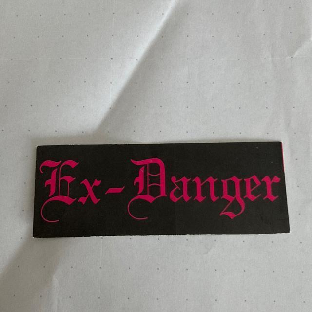 激レア!80年代当時物 EXーDANGER /  ロゴステッカー ジャパメタ ハードロック ヘヴィメタル < タレントグッズ  激レア!80年代当時物 EXーDANGER /  ロゴステッカー ジャパメタ ハードロック ヘヴィメタル  < タレントグッズの