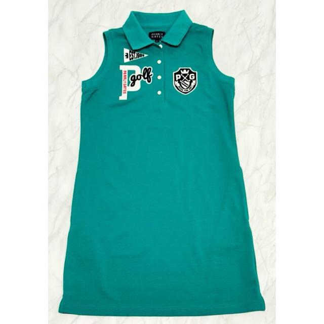 パーリーゲイツ ポロワンピース#0グリーン < レジャー/スポーツ パーリーゲイツ ポロワンピース#0グリーン < レジャー/スポーツの