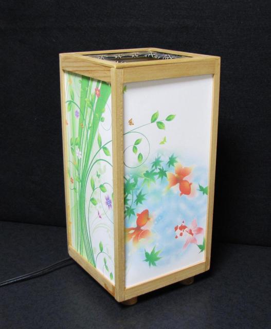 ★和風ランプシェード=「恨魚の宿り木」/至福の明り・心温まるひととき/LED昼白色・ラミネート加工・檜枠造・軽量/ < インテリア/ライフ  ★和風ランプシェード=「恨魚の宿り木」/至福の明り・心温まるひととき/LED昼白色・ラミネート加工・檜枠造・軽量/ < インテリア/ライフの