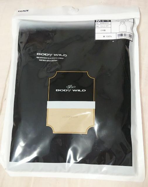 未開封グンゼBODY WILDボディワイルドタンクトップMサイズ男性用メンズブラック < 男性ファッション 未開封グンゼBODY WILDボディワイルドタンクトップMサイズ男性用メンズブラック < 男性ファッションの
