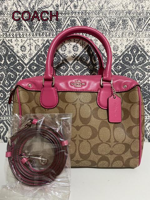 【美品】COACH コーチ F58312 シグネチャー 2WAY ハンドバッグ < ブランド  【美品】COACH コーチ F58312 シグネチャー 2WAY ハンドバッグ  < ブランドの