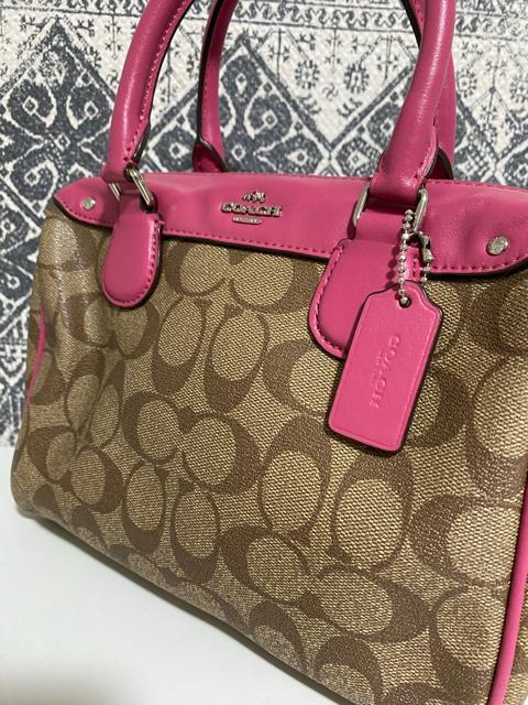 【美品】COACH コーチ F58312 シグネチャー 2WAY ハンドバッグ < ブランド  【美品】COACH コーチ F58312 シグネチャー 2WAY ハンドバッグ < ブランドの