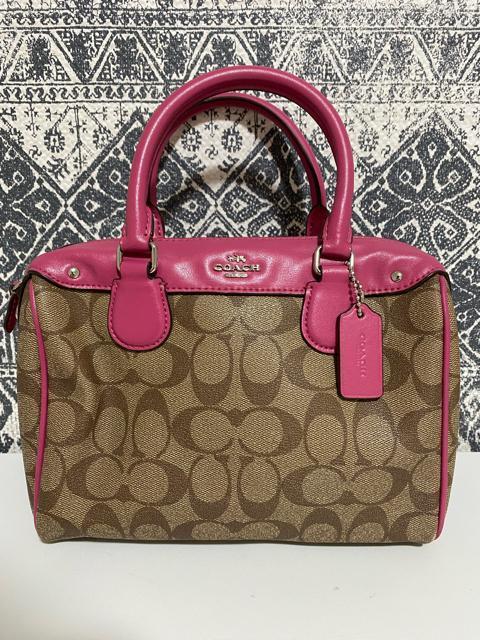 【美品】COACH コーチ F58312 シグネチャー 2WAY ハンドバッグ < ブランド  【美品】COACH コーチ F58312 シグネチャー 2WAY ハンドバッグ < ブランドの