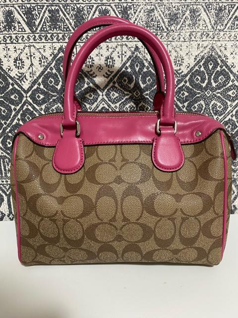 【美品】COACH コーチ F58312 シグネチャー 2WAY ハンドバッグ < ブランド  【美品】COACH コーチ F58312 シグネチャー 2WAY ハンドバッグ < ブランドの