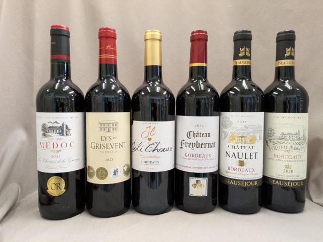 ボルドー格上産地メドック含む ボルドー 赤ワイン 6本セット < グルメ/ドリンク ボルドー格上産地メドック含む ボルドー 赤ワイン 6本セット < グルメ/ドリンクの