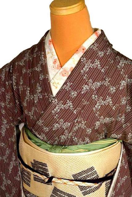 小紋 送料無料 最高峰 新品同様 創業70年 日本橋人形町・錦や クローバー 身丈154.5cm 裄丈62.5cm T3636 < 女性ファッション 小紋 送料無料 最高峰 新品同様 創業70年 日本橋人形町・錦や クローバー 身丈154.5cm 裄丈62.5cm T3636 < 女性ファッションの