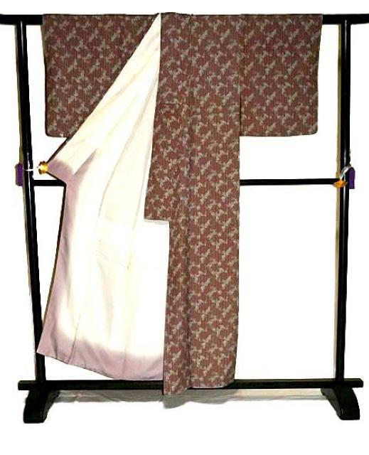 小紋 送料無料 最高峰 新品同様 創業70年 日本橋人形町・錦や クローバー 身丈154.5cm 裄丈62.5cm T3636 < 女性ファッション 小紋 送料無料 最高峰 新品同様 創業70年 日本橋人形町・錦や クローバー 身丈154.5cm 裄丈62.5cm T3636 < 女性ファッションの