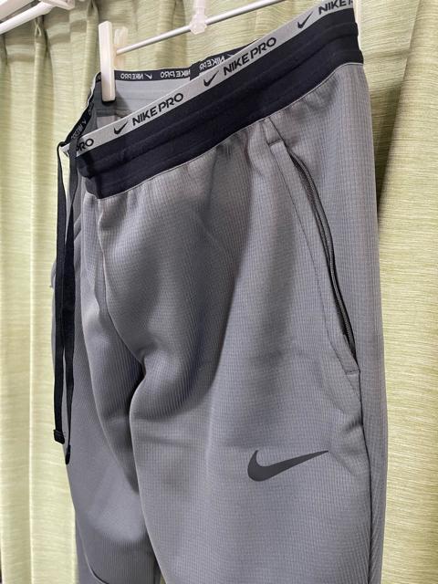 ナイキ NIKE プロ Pro Therma-FITメンズ フルジップ フーデッド ジャケット サイズL グレー 上下セット < ブランド ナイキ NIKE プロ Pro Therma-FITメンズ フルジップ フーデッド ジャケット サイズL グレー 上下セット < ブランドの