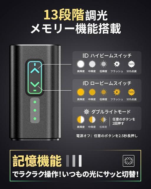 ]ԃwbhCg LED ؑփCg 13iK Px ]ԃCg 像ChƖ [d IPX5h dp  W[/X|[c 