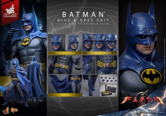 ホットトイズ MMS834 ザ・フラッシュバットマン ブルー&グレースーツ 1/6 Batman Blue & grey 限定版 < ホビー ホットトイズ MMS834 ザ・フラッシュバットマン ブルー&グレースーツ 1/6 Batman Blue & grey 限定版 < ホビーの