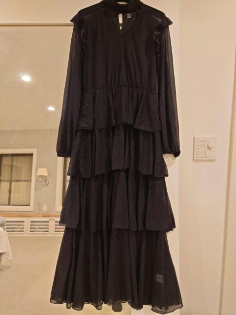 SHEIN �u���b�N �t�����e�B�A�[�h�����O�����s�[�X�@�M�T�C�Y  �� �����t�@�b�V������ 