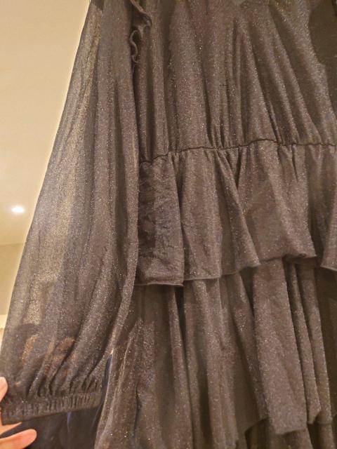 SHEIN �u���b�N �t�����e�B�A�[�h�����O�����s�[�X�@�M�T�C�Y �� �����t�@�b�V������ 