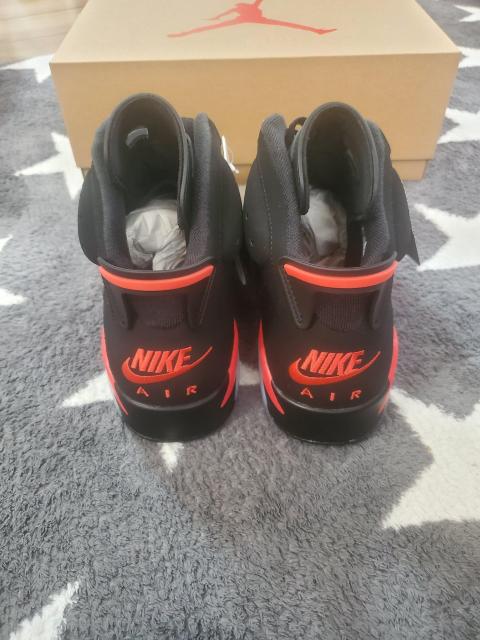 NIKE AIR JORDAN 6 RETROBLACK / INFRARED�Z�[���X�}���T���v���d�l / atmos�w���i �� �u�����h�� 