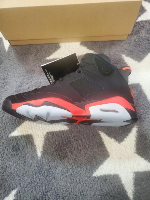 NIKE AIR JORDAN 6 RETROBLACK / INFRARED�Z�[���X�}���T���v���d�l / atmos�w���i �� �u�����h�� 