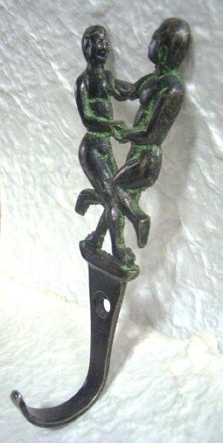 ☆即決☆酸化真鍮製 ウォールハンガー・フック*1* < インテリア/ライフ  ☆即決☆酸化真鍮製 ウォールハンガー・フック*1* < インテリア/ライフの