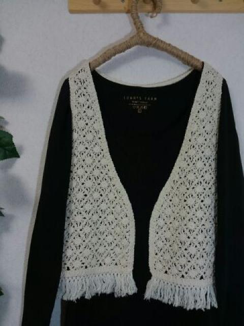 *LEPSIM* カギ針編み ベスト L < ブランド *LEPSIM* カギ針編み ベスト L < ブランドの