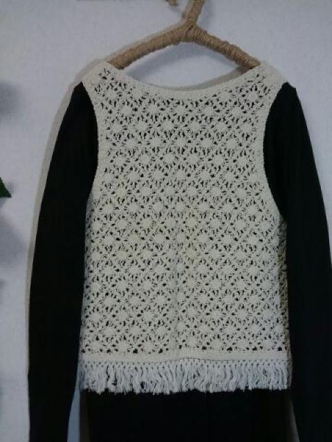 *LEPSIM* カギ針編み ベスト L < ブランド *LEPSIM* カギ針編み ベスト L < ブランドの