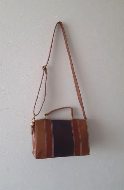 vanity by FREE'S◆レトロクラシック ボーダー 2way ショルダーバッグ ハンドバッグ < 女性ファッション  vanity by FREE'S◆レトロクラシック ボーダー 2way ショルダーバッグ ハンドバッグ < 女性ファッションの